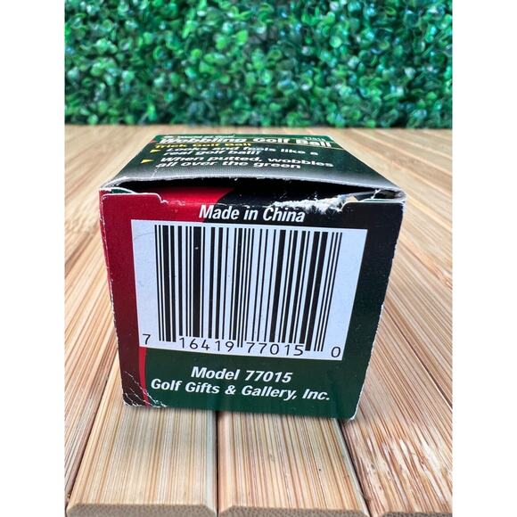 NIB Wobbling Golf Ball Trick Golf Ball Gag Gift Golf Gifts Stocking Stuffer - Picture 5 of 5